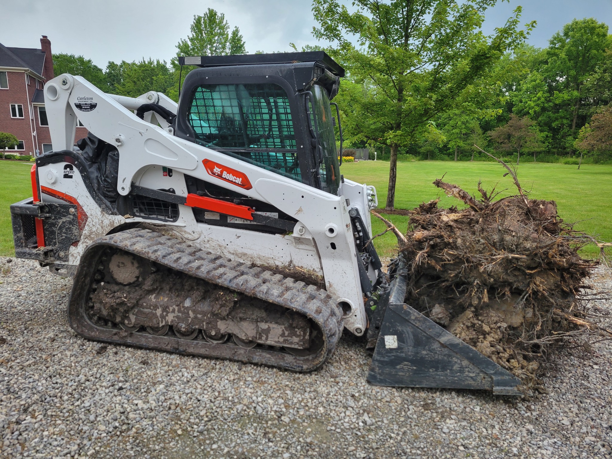Reliable forestry mulching services near me in Southeastern Michigan, by God’s Country Land Services.