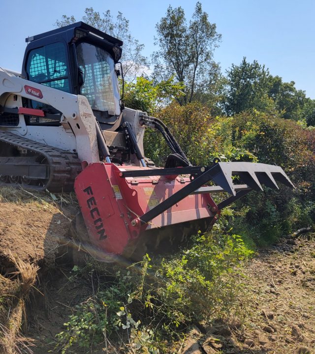 Reliable land clearing services near me in Southeastern Michigan, by God’s Country Land Services.